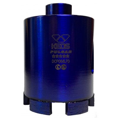 Коронка алмазная по керамограниту KEOS PRO 72мм M14 (DC72M14) - изображение 16